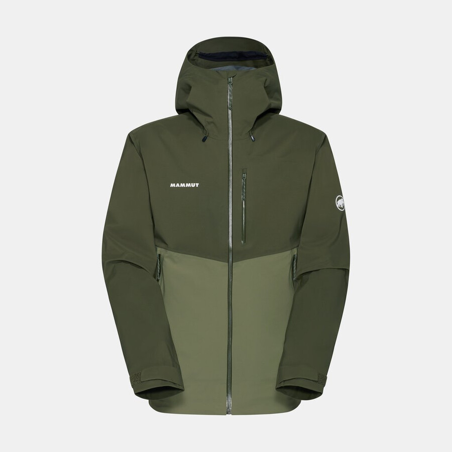alto guide hs kapuzenjacke herren sumpf-dunkelsumpf