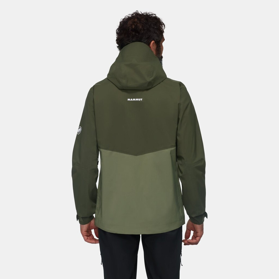 alto guide hs kapuzenjacke herren sumpf-dunkelsumpf