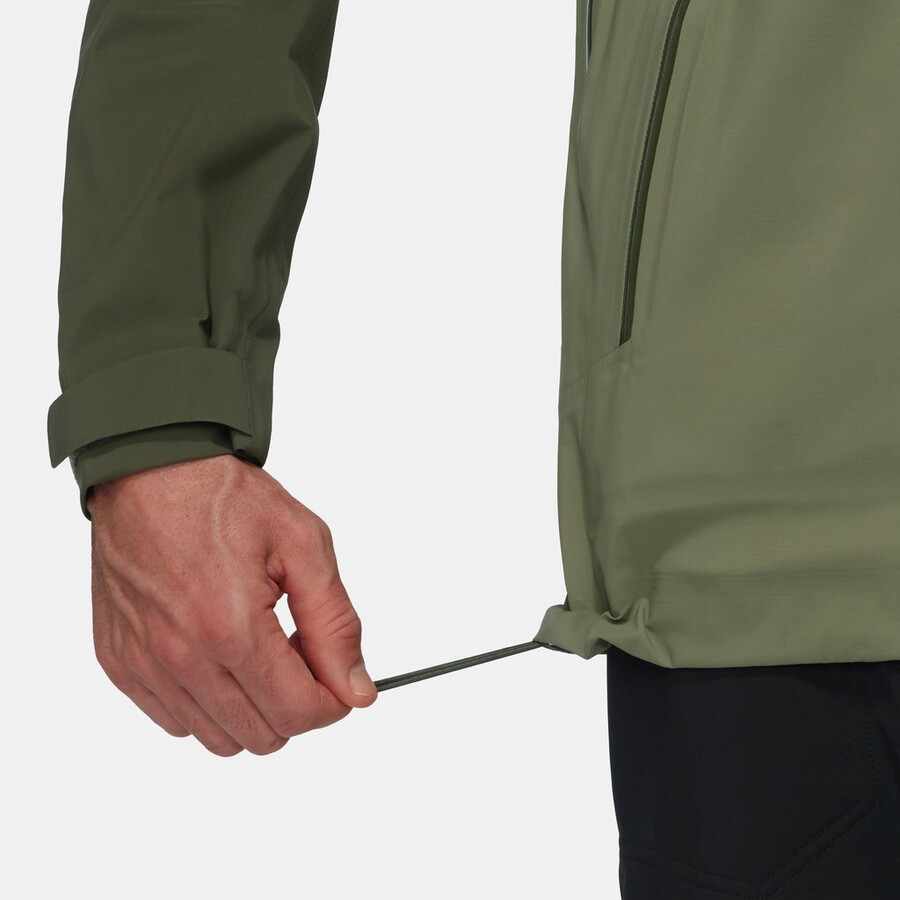 alto guide hs kapuzenjacke herren sumpf-dunkelsumpf