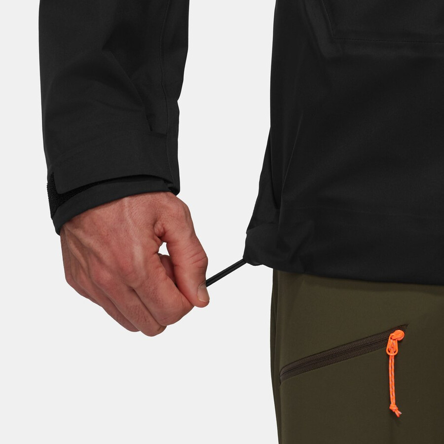 haldigrat air hs kapuzenjacke herren schwarz
