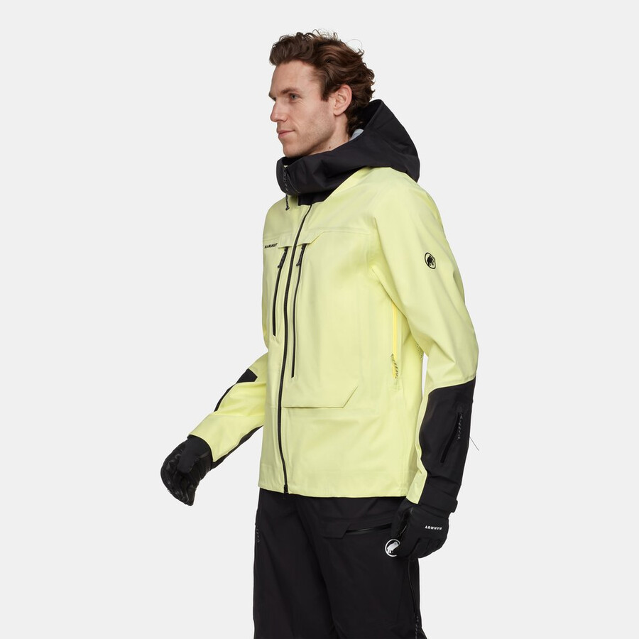 haldigrat light hs kapuzenjacke herren sulai-schwarz