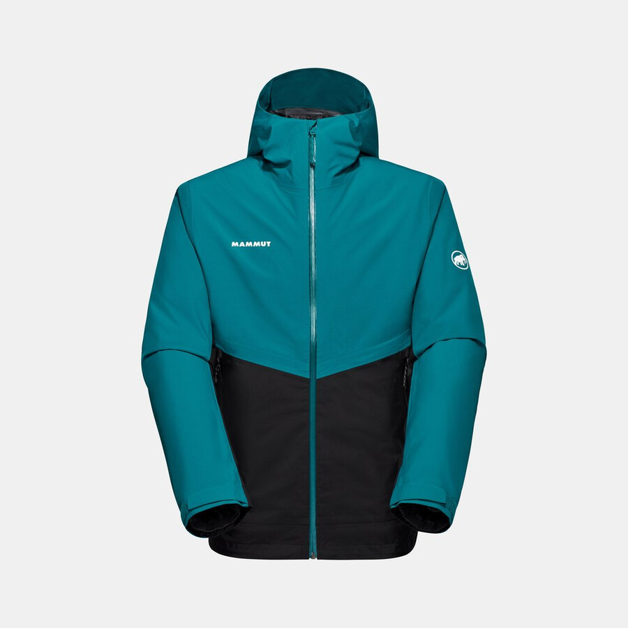 alto light 3-in-1 hs kapuzenjacke für herren dunkelblaugrün-schwarz