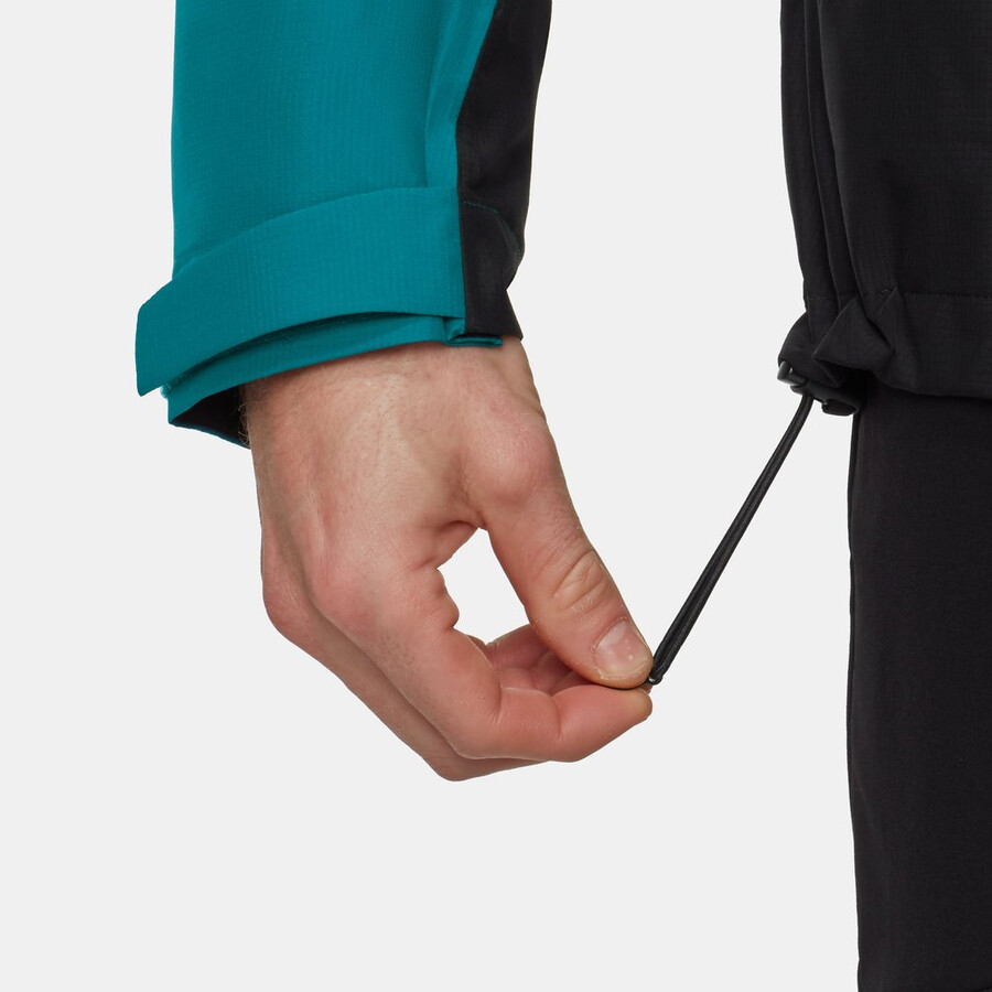 alto light 3-in-1 hs kapuzenjacke für herren dunkelblaugrün-schwarz