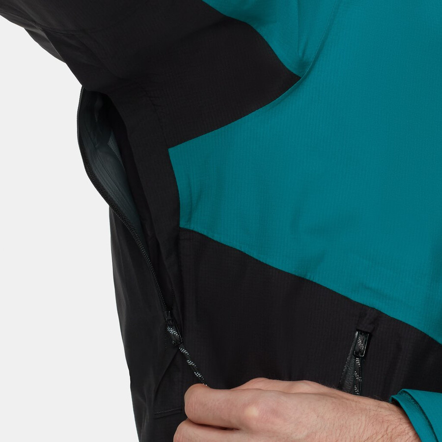 alto light 3-in-1 hs kapuzenjacke für herren dunkelblaugrün-schwarz