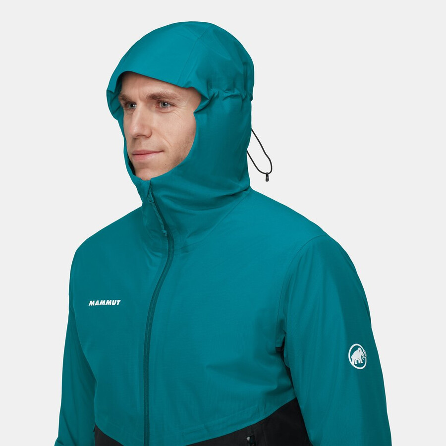alto light 3-in-1 hs kapuzenjacke für herren dunkelblaugrün-schwarz