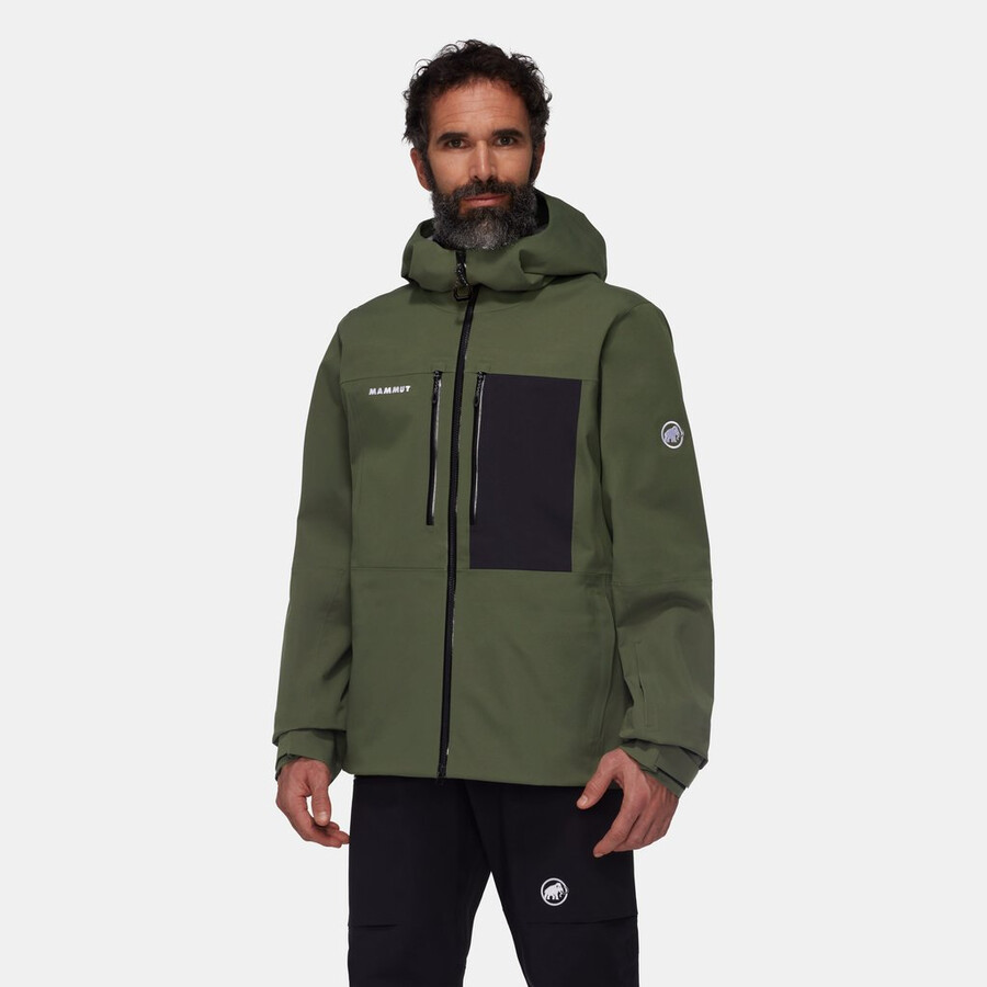stoney hs kapuzenjacke herren dunkelgrau