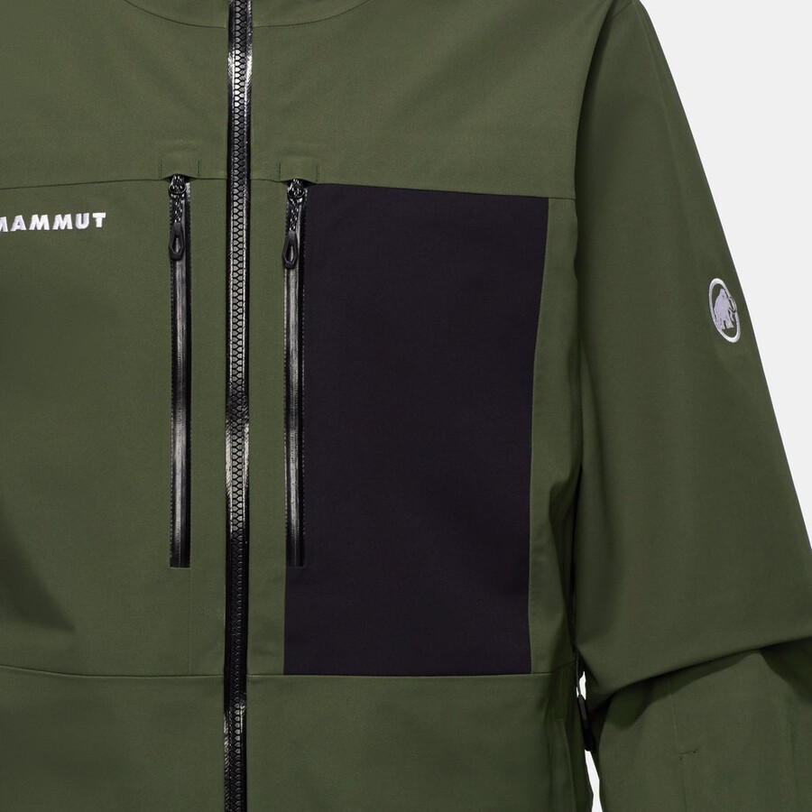 stoney hs kapuzenjacke herren dunkelgrau