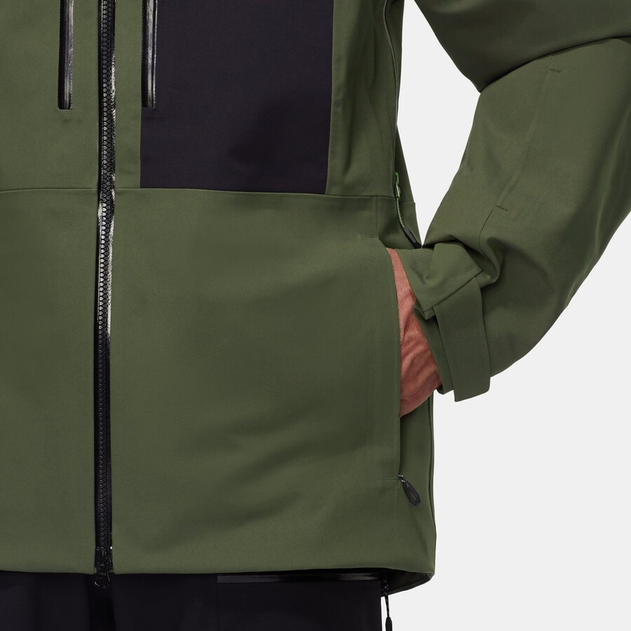stoney hs kapuzenjacke herren dunkelgrau