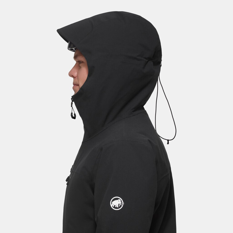 stoney hs thermo kapuzenjacke herren marine