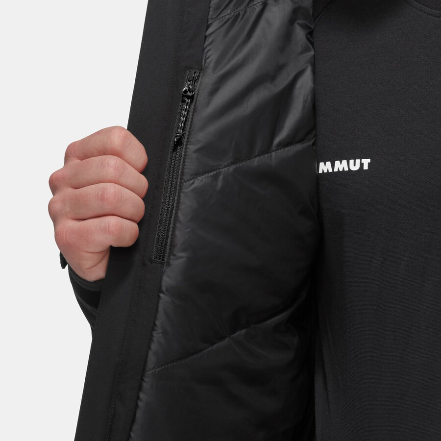 stoney hs thermo kapuzenjacke herren marine