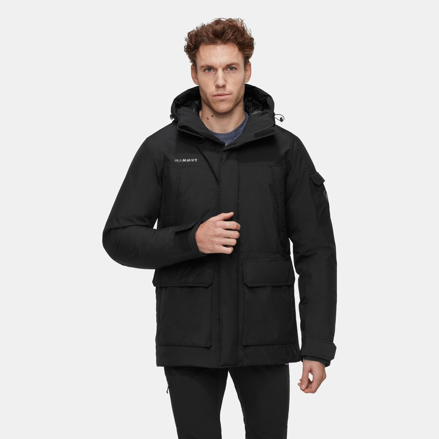 obelisk gore-tex hs thermo coat herren claystone