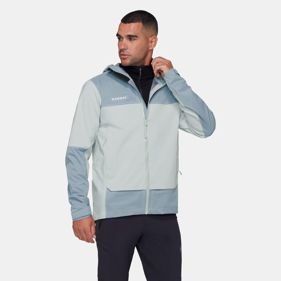 ducan guide hs kapuzenjacke herren dunkelblau