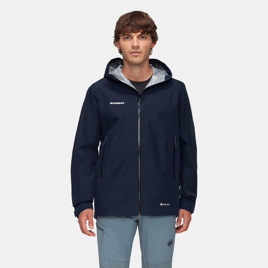 crater light hs kapuzenjacke herren mammut rot