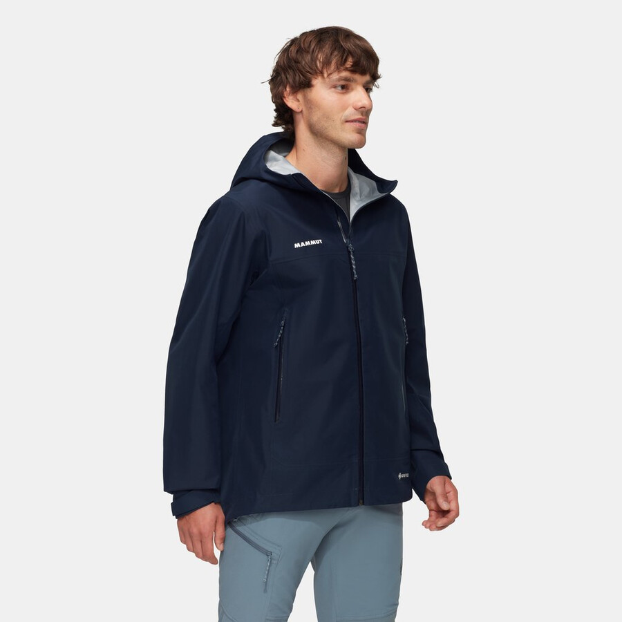 crater light hs kapuzenjacke herren mammut rot