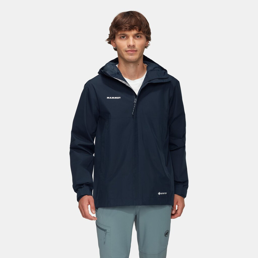 treeline light hs kapuzenjacke herren marine