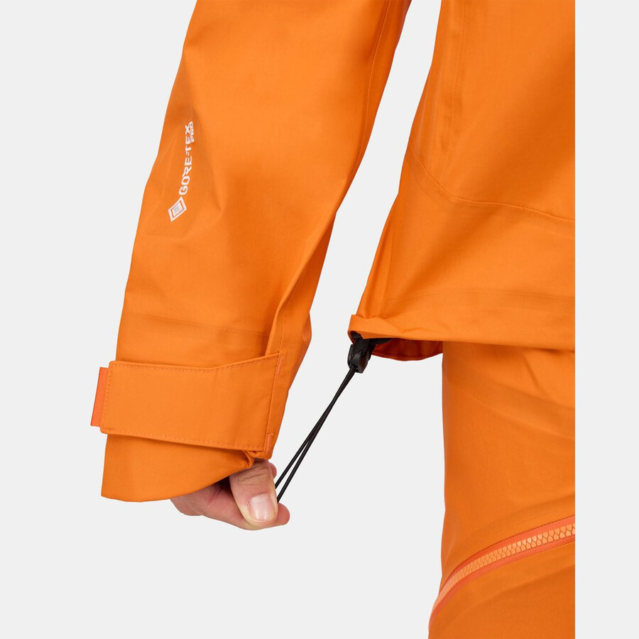 eiger nordwand advanced hs kapuzenjacke herren eiger orange-eiger blau