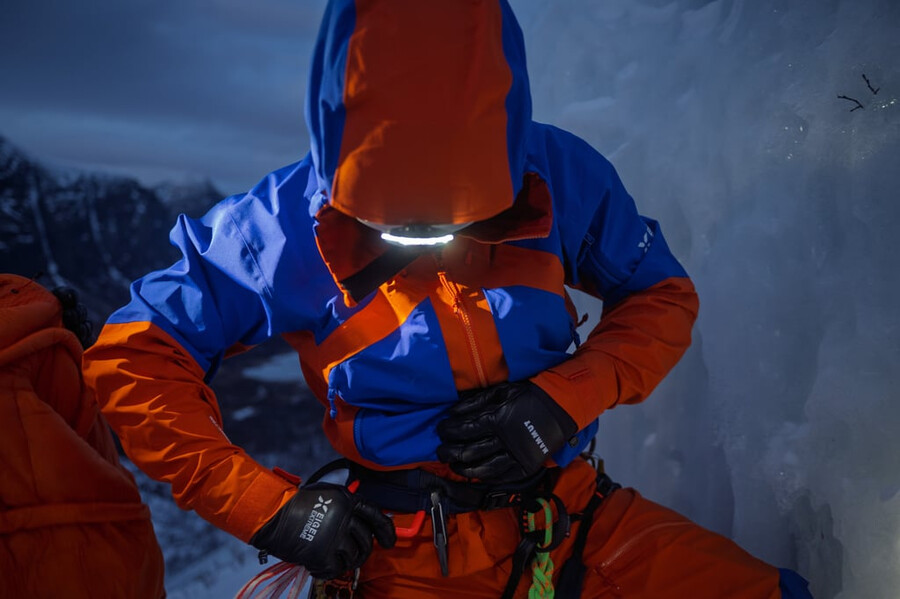 eiger nordwand pro hs kapuzenjacke herren schwarz