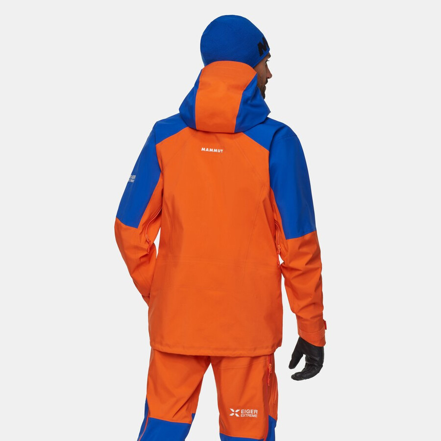 eiger nordwand pro hs kapuzenjacke herren schwarz