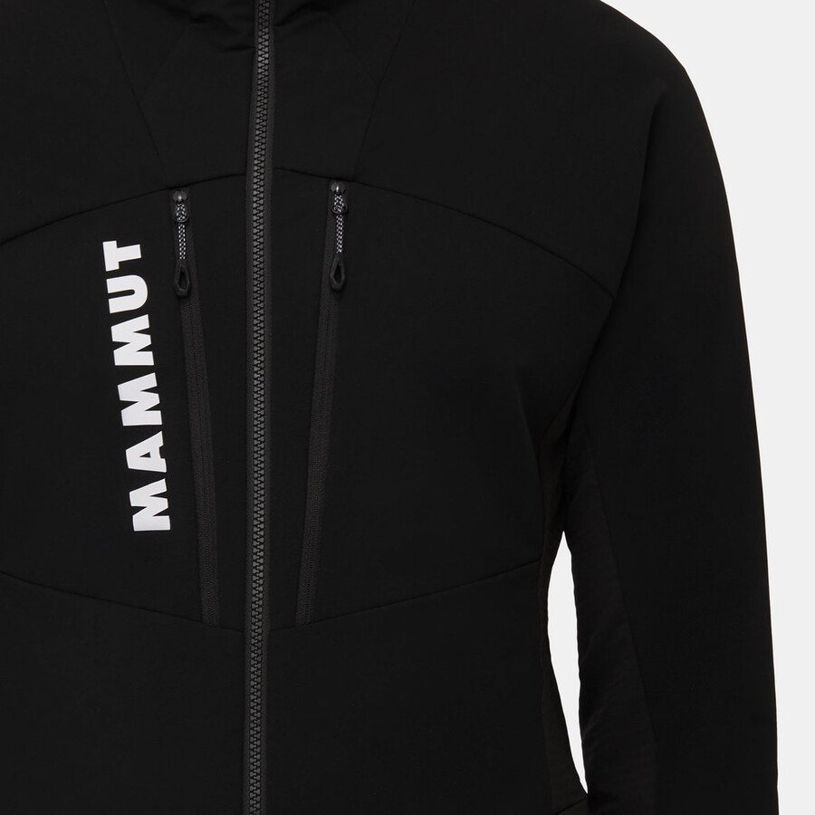 aenergy so hybrid kapuzenjacke herren schwarz
