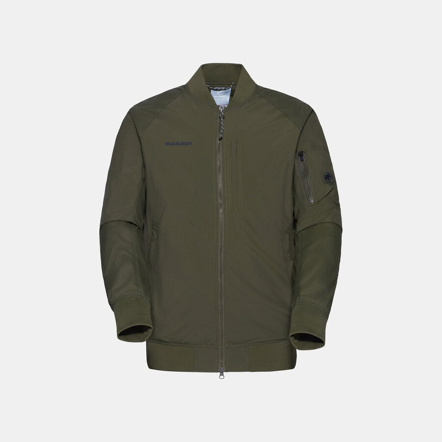 utility-bomberjacke für herren schwarz