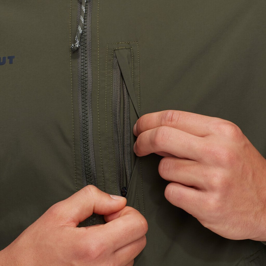 utility-bomberjacke für herren schwarz
