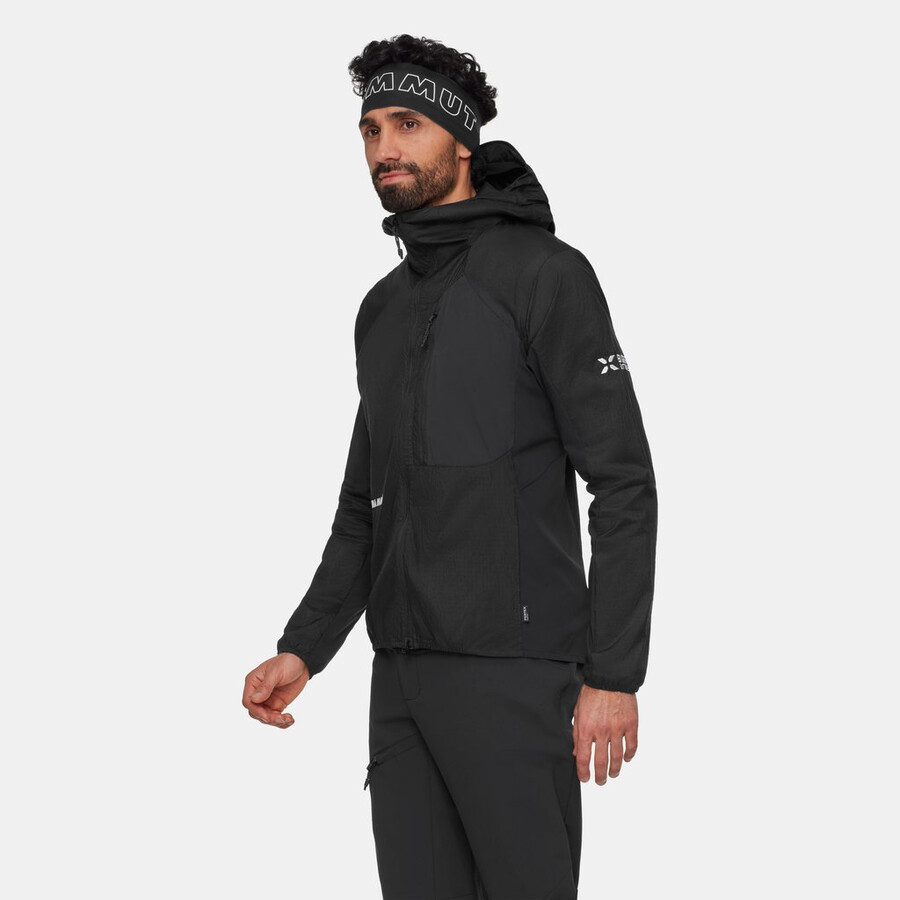 eiger nordwand advanced wb kapuzenjacke herren schwarz
