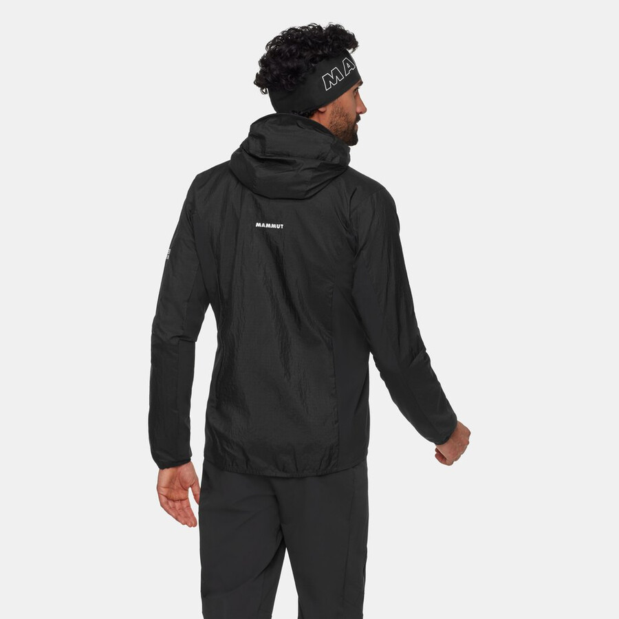 eiger nordwand advanced wb kapuzenjacke herren schwarz