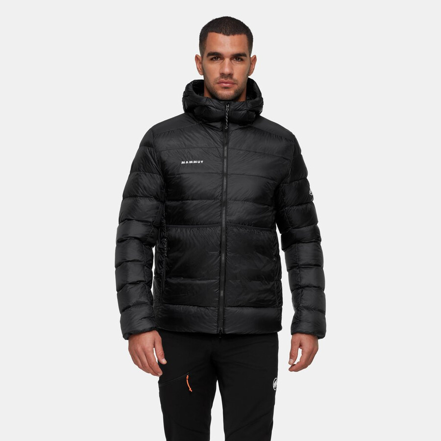 broad peak pro in kapuzenjacke für herren dunkelblaugrün