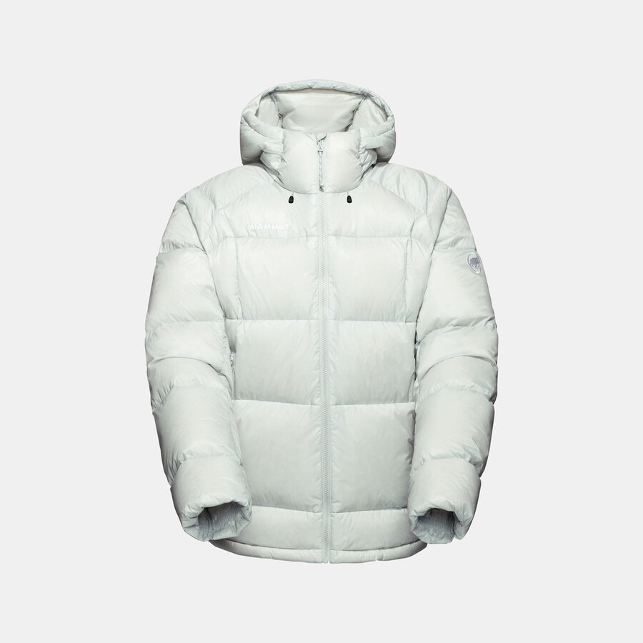glacier glow in kapuzenjacke herren silbergrün