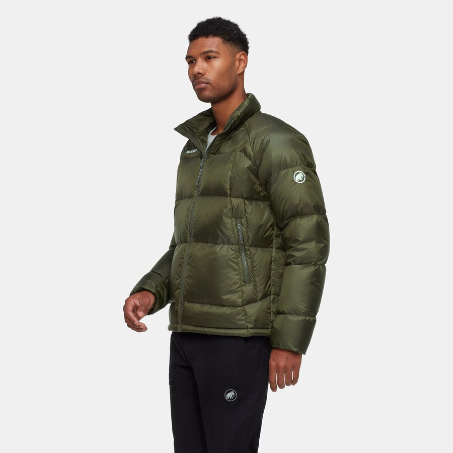 glacier glow in jacke herren tiefes türkis