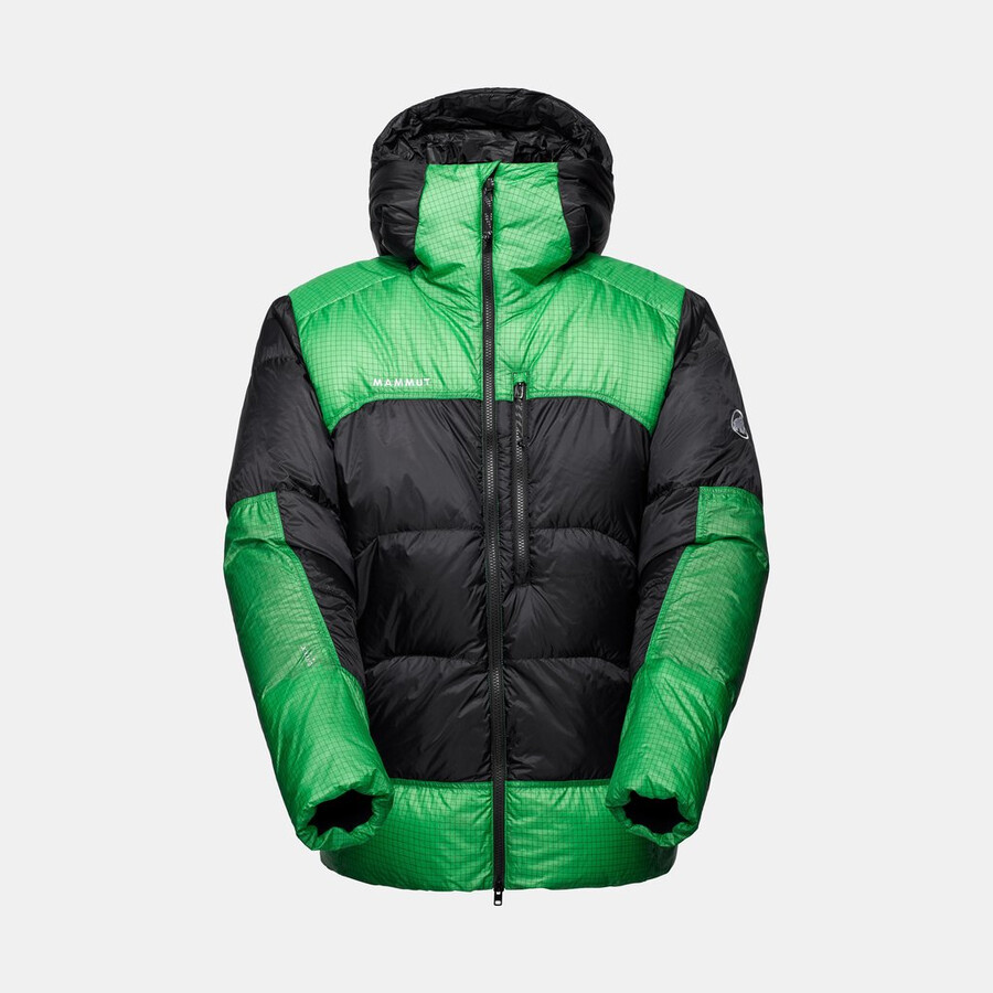 taiss pro belay in kapuzenjacke herren schwarz-pinien