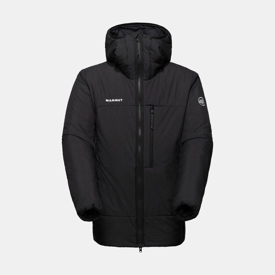 rime pro belay in kapuzenjacke herren vin-schwarz