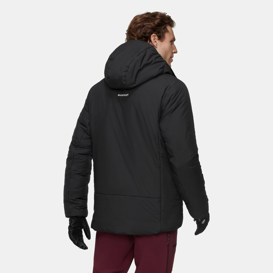 rime pro belay in kapuzenjacke herren vin-schwarz