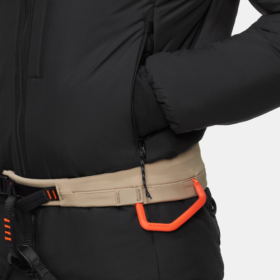 rime pro belay in kapuzenjacke herren vin-schwarz