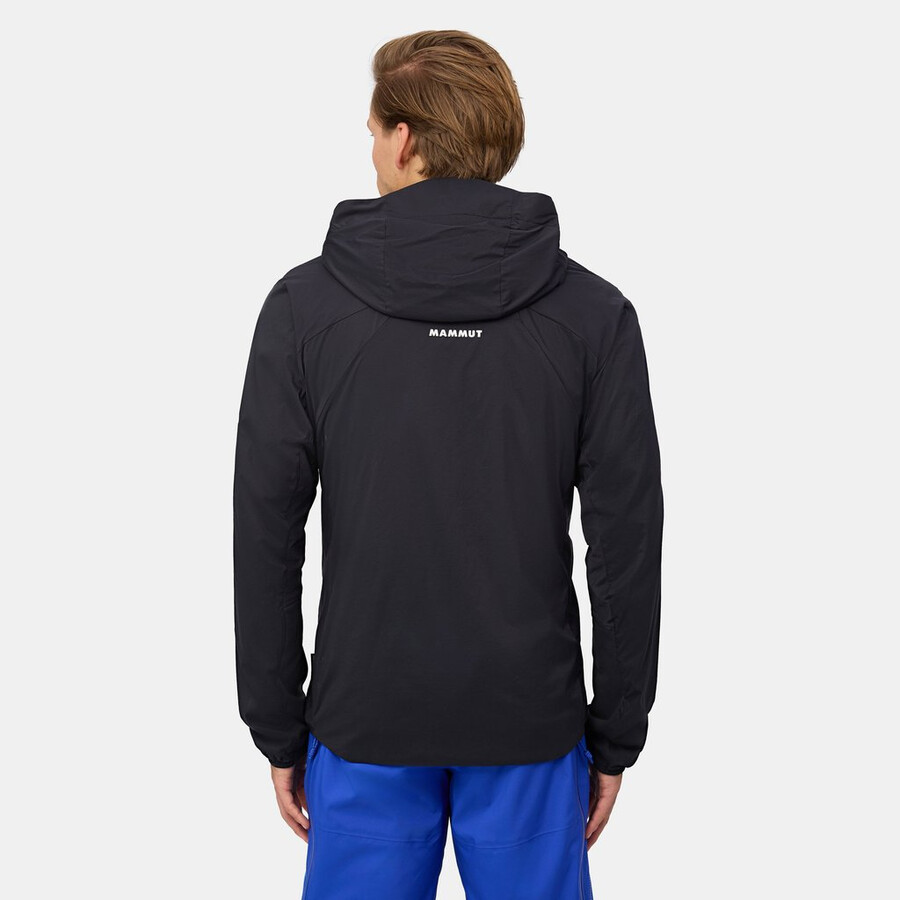 eiger nordwand in flex air kapuzenjacke herren schwarz