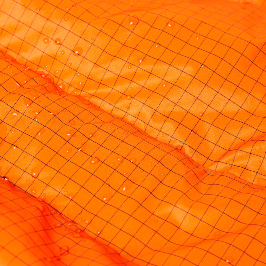 eiger nordwand pro daunenparka mit kapuze für herren farbe orange-eiger blau
