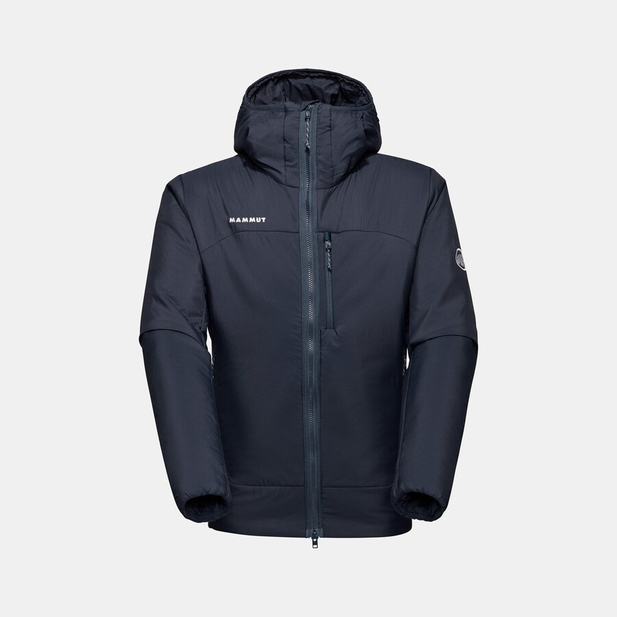 rime in kapuzenjacke herren silbergrün