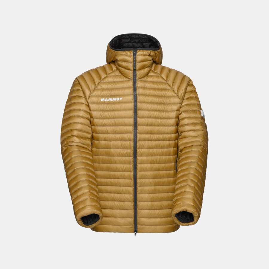 assos x mammut aenergy in kapuzenjacke herren naturbraun-beige