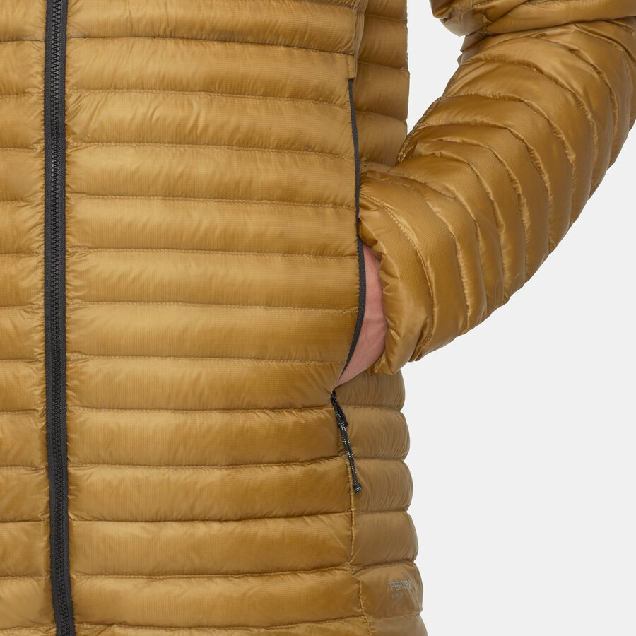assos x mammut aenergy in kapuzenjacke herren naturbraun-beige