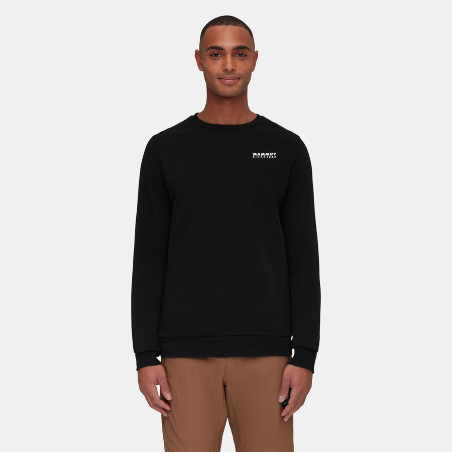 mammut core ml rundhals-t-shirt für herren modell 1862 schwarz