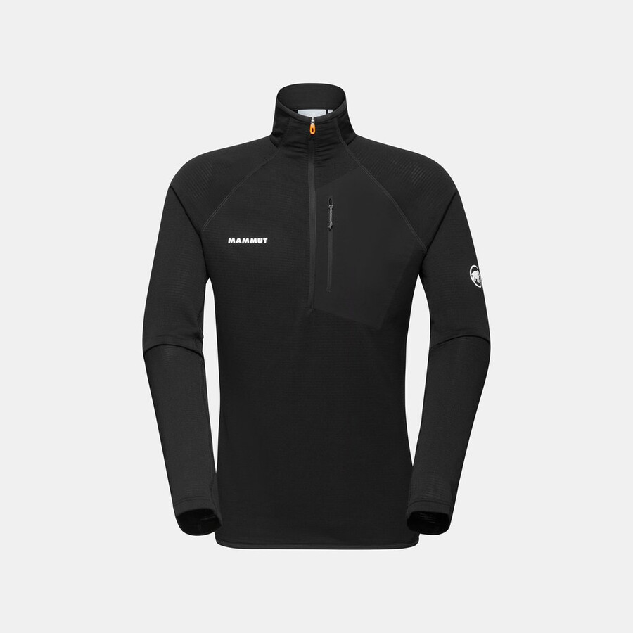 aenergy light ml half zip pull herren dunkelblaugrün