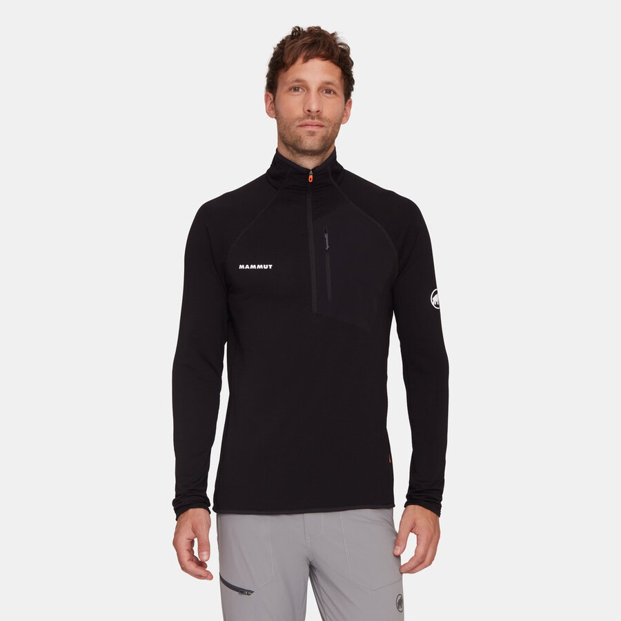 aenergy light ml half zip pull herren dunkelblaugrün