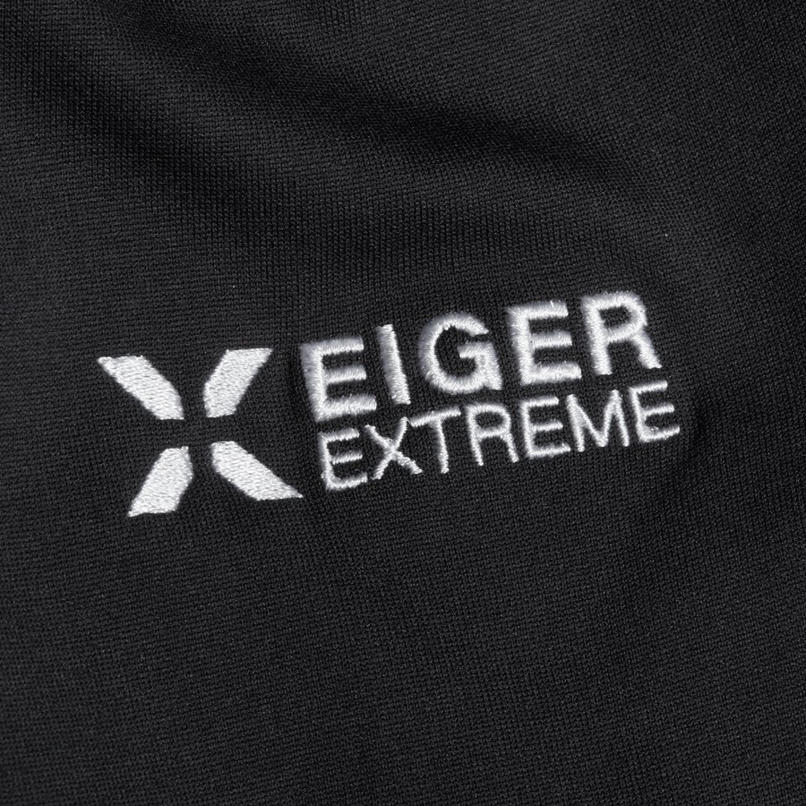 eiger nordwand advanced ml kapuzenjacke herren schwarz