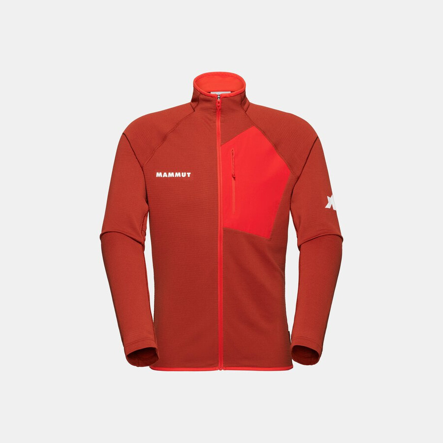assos x mammut aenergy light ml jacke herren rot