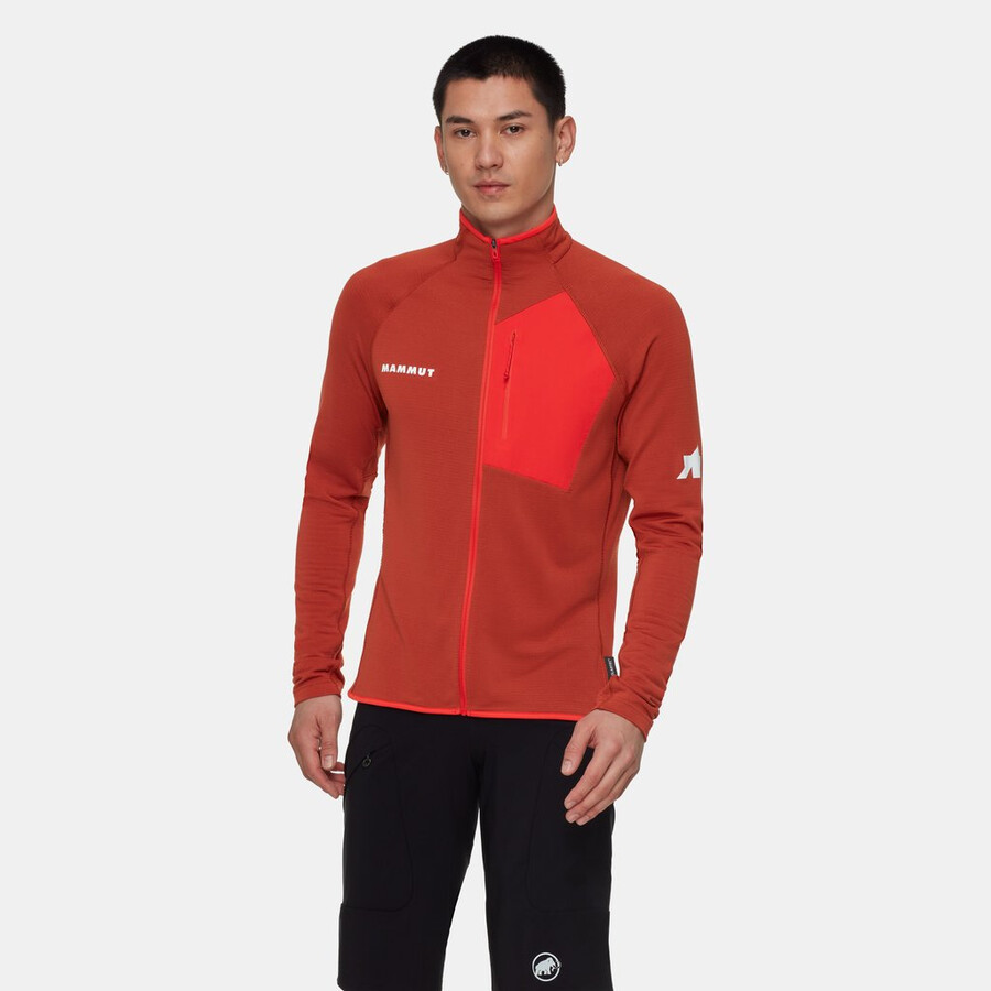 assos x mammut aenergy light ml jacke herren rot