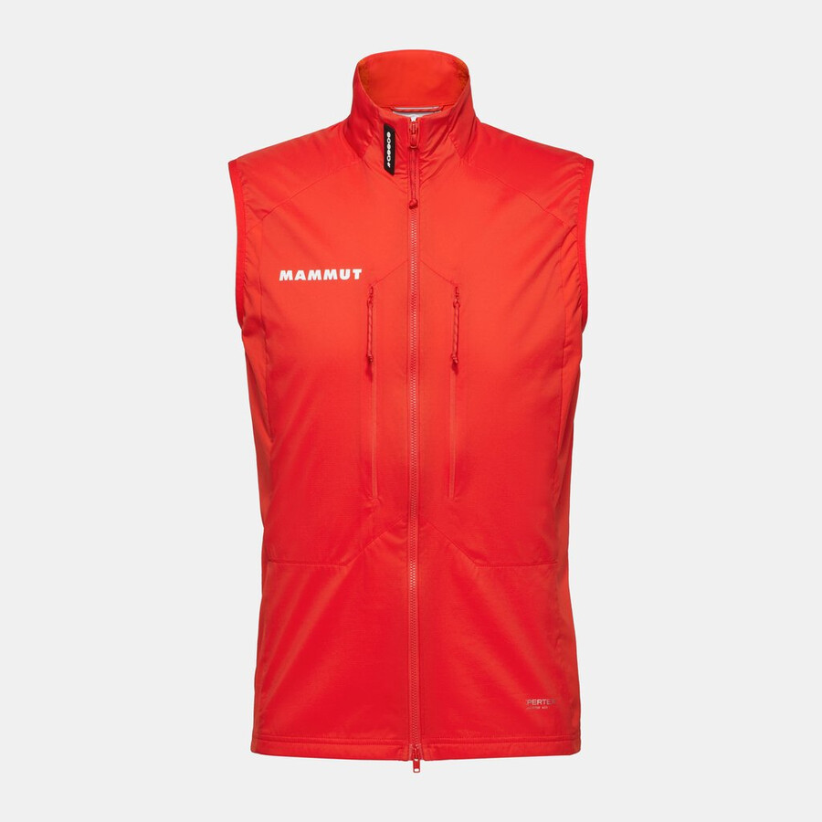 assos x mammut ml hybrid weste herren mammut rot