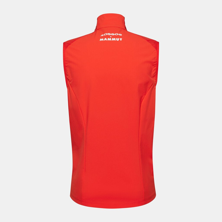 assos x mammut ml hybrid weste herren mammut rot