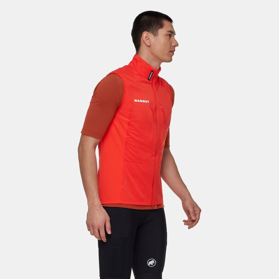 assos x mammut ml hybrid weste herren mammut rot