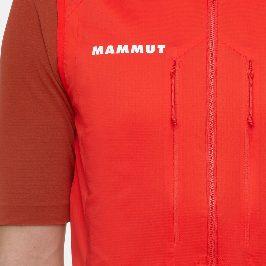 assos x mammut ml hybrid weste herren mammut rot
