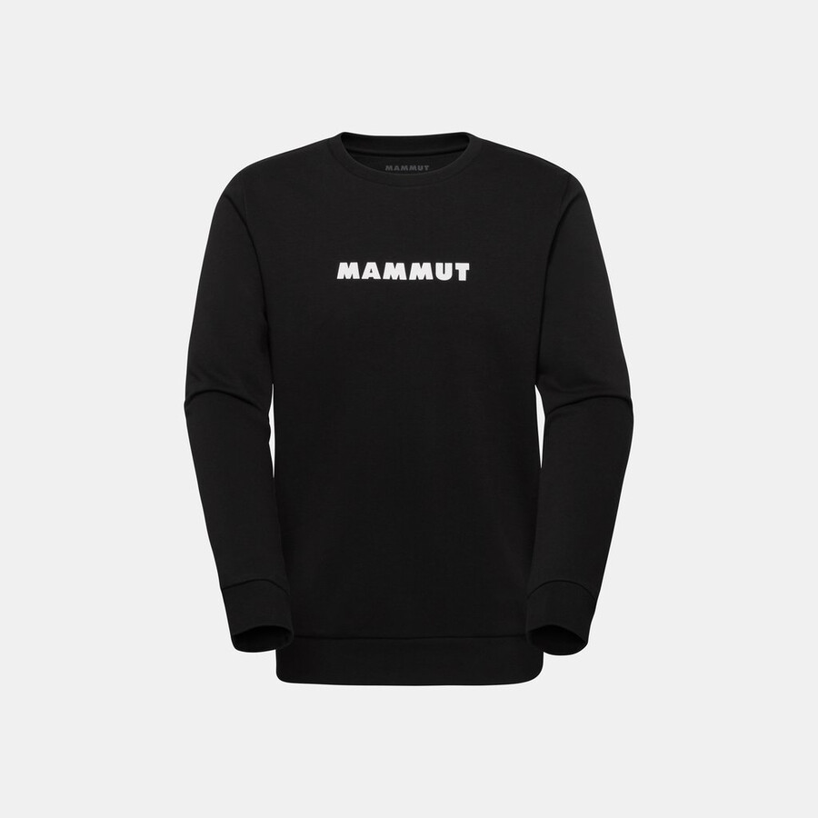 mammut core ml rundhalsausschnitt herren logo schwarz